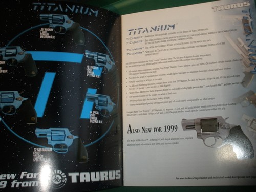 NEU Taurus Waffenkatalog 1999 - Bild 5 von 5