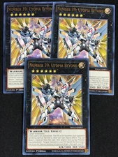 YUGIOH NUMBER 39: UTOPIA BEYOND MAGO-EN057 1ST RARE X3(NM)
