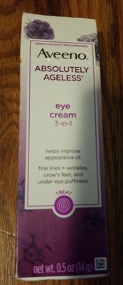 aveeno eye cream