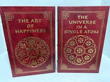 Easton Press The Universe In A Single Atom,  The Art of Happiness - Dalai Lama