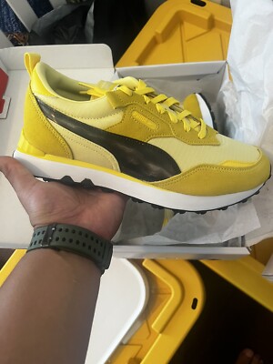 New PUMA x POKEMON Pikachu Rider FV Sneakers 387688_0 Big Kids Size 6