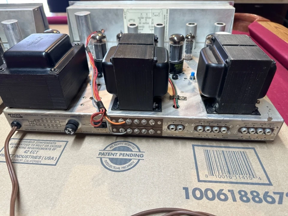 Amplificador de tubo EICO 2080 Foto 4 de 4