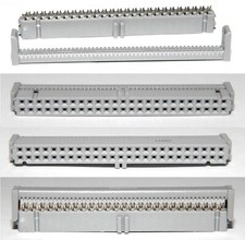 10 Premium 3M IDC Connector 50 Position Ribbon Cable, Mates With PCB Male Header