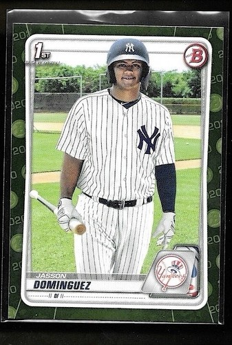 2020 Bowman - Prospects Jasson Dominguez #BP-8 (RC) Camo Bowman 1st - 第 1/2 張圖片