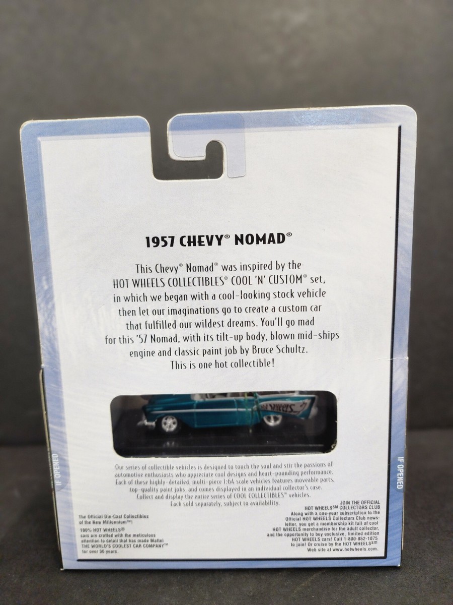 HOT WHEELS 100% 1957 CHEVY NOMAD 1/64 J18 | eBay