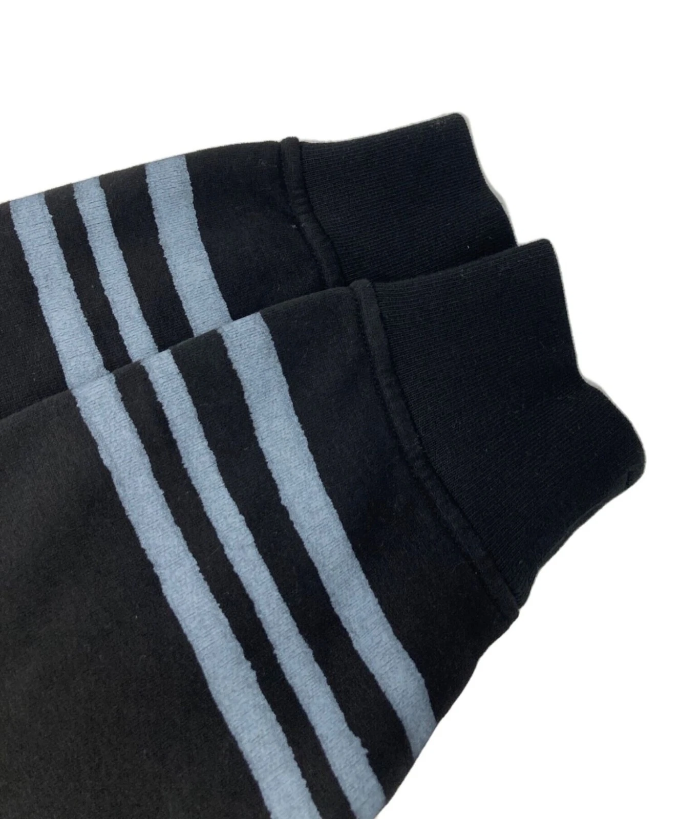 SUPREME × STONE ISLAND Felpa con cappuccio a righe ordite Nera M