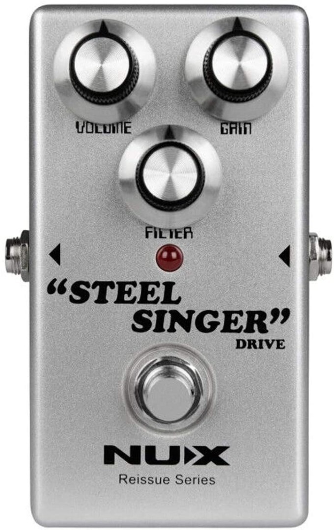 Переиздание серии NUx Effects Steel Singer Drive Педаль гитарного эффекта Overdrive