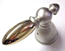 Delta H716NP 13/14 Victorian Faucet Diverter Lever Shiny Brass Matt Nickel Large