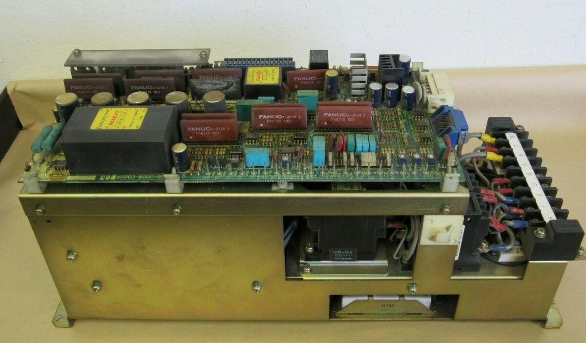 FANUC VELOCITY CONTROL UNIT A06B-6047-H003 W/ TOP BOARD A20B FANUC VELOCITY CONTROL UNIT A06B-6047-H003 W/ TOP BOARD A20B