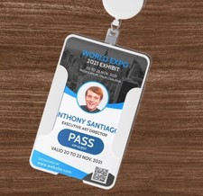 Full color custom printed ID cards, PVC, digital, high quality 