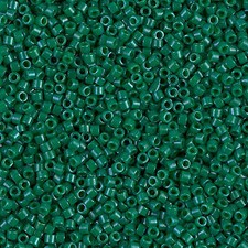 Miyuki 11/0 Delica - DB656 - Dyed Opaque Green