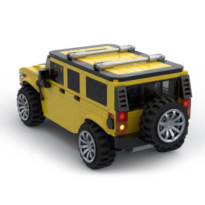 Off-Road Car Model 395 Pieces Good Quality Bricks Building Blocks Kit Toys