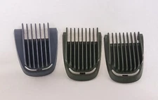 Philips Norelco Multigroom Trimmer Body & Eyebrow Guide Combs Guard Set 3mm 5mm