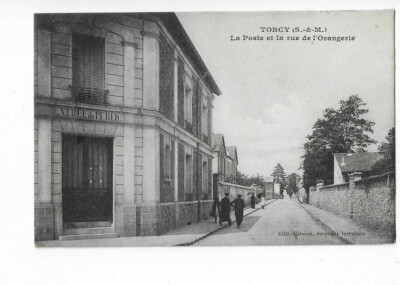 77 Torcy La Poste And The Street Of The Orangerie
