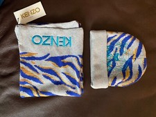 NEU KENZO Kids Schal Gr. 2 mit Mütze Gr. 53 ...