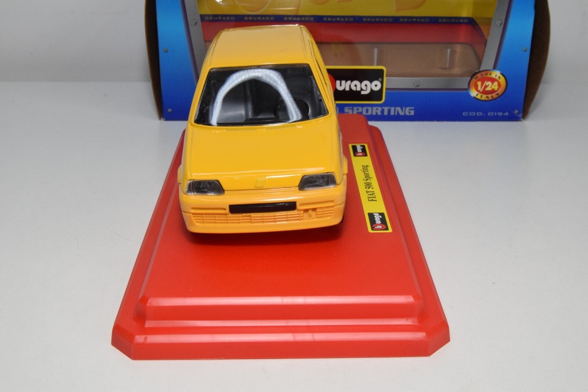 Burago SB 1/43 – Fiat 50 NC Benne Bleu Et Orange, Occasion Sans Boîte