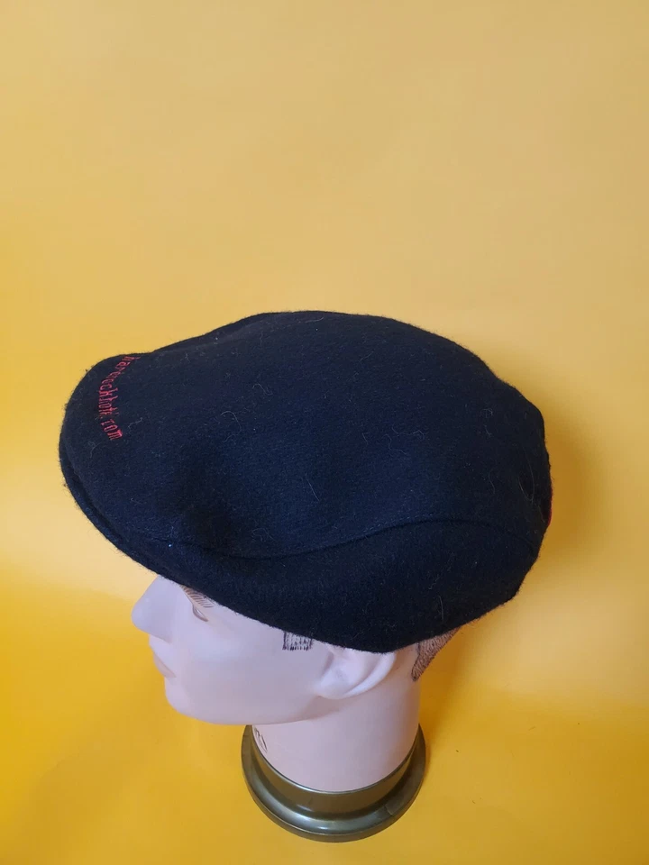 Boina de Colección Hard Rock Hotel Negra Unisex Talla S Bordada Dados Fuego Hecha en EE. UU. Foto 2 de 4