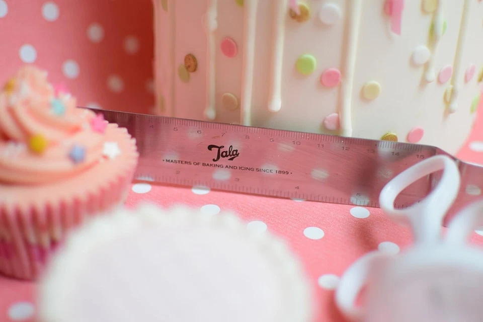 Tala Palette Knife Spatula Cake Smoother Icing Stainless Steel Angle Large 33cm - Image 3 of 3