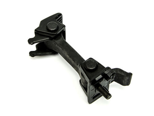 Attache capot Jeep Wrangler TJ en plastique noir identique à l'origine