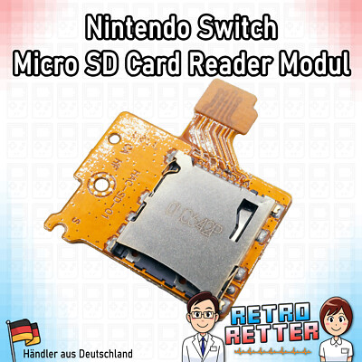 Nintendo Switch (v1/v2) Micro SD Card Reader Modul - Memory Speicherkarten Leser