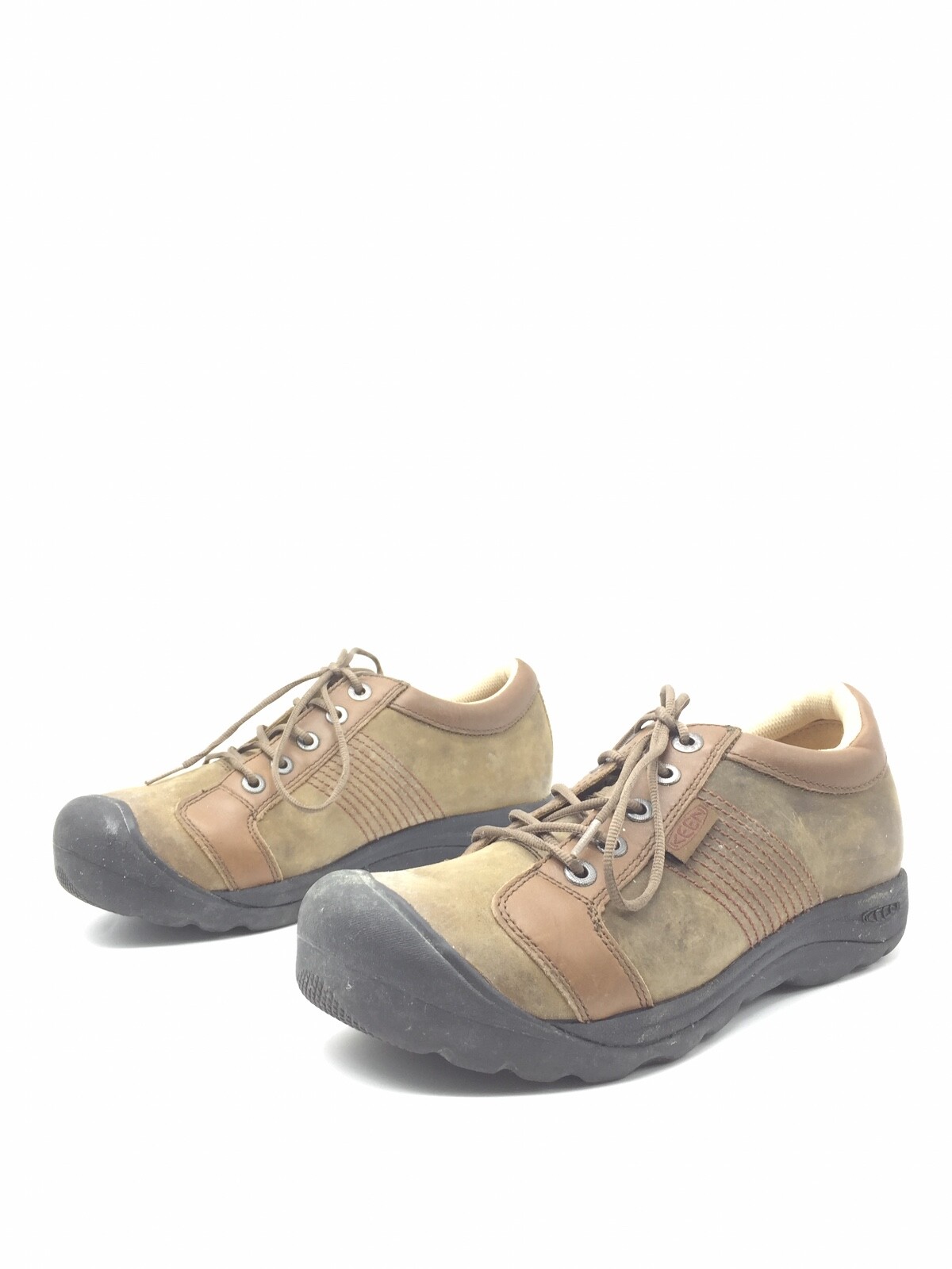 Keen Austin Zapatos De Cuero Marrón Para Hombre T.42,5 US.9,5 UK.8,5