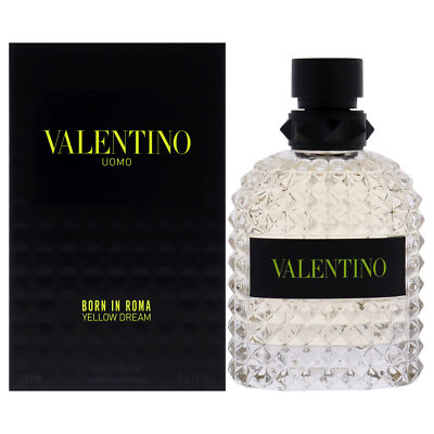 Uomo Born In Roma Yellow Dream by Valentino for Men - 3.4 oz EDT
