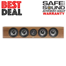 POLK AUDIO RESERVE R350 CENTER CHANNEL SPEAKER EACH - BROWN