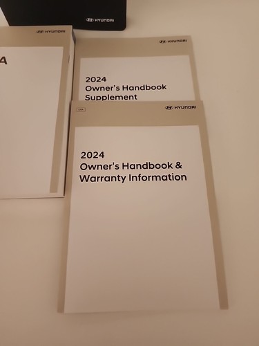 2024 Hyundai Sonata Owners Manual SEL N Line OEM - Picture 4 of 4