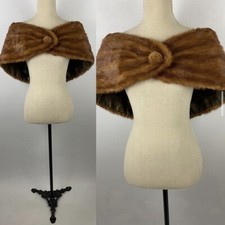Women  s Vintage Mink Fur Stole