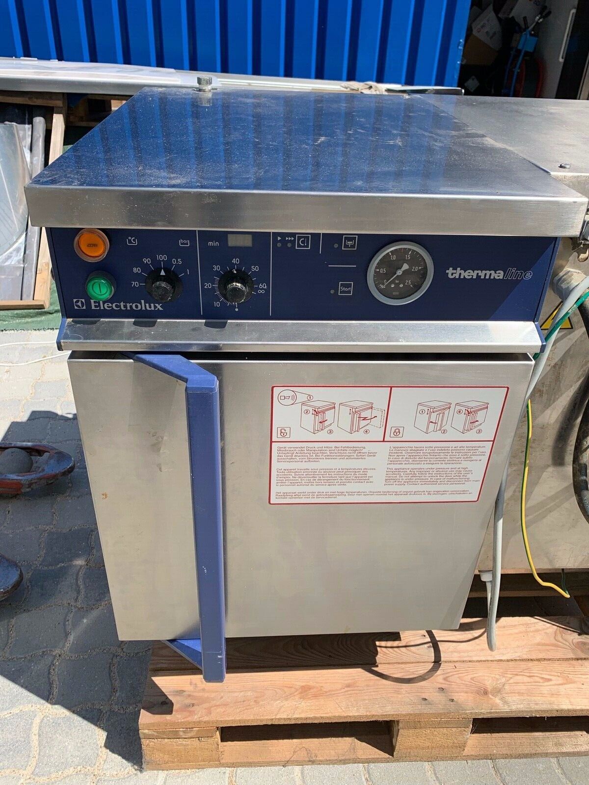 electrolux steamer backofen