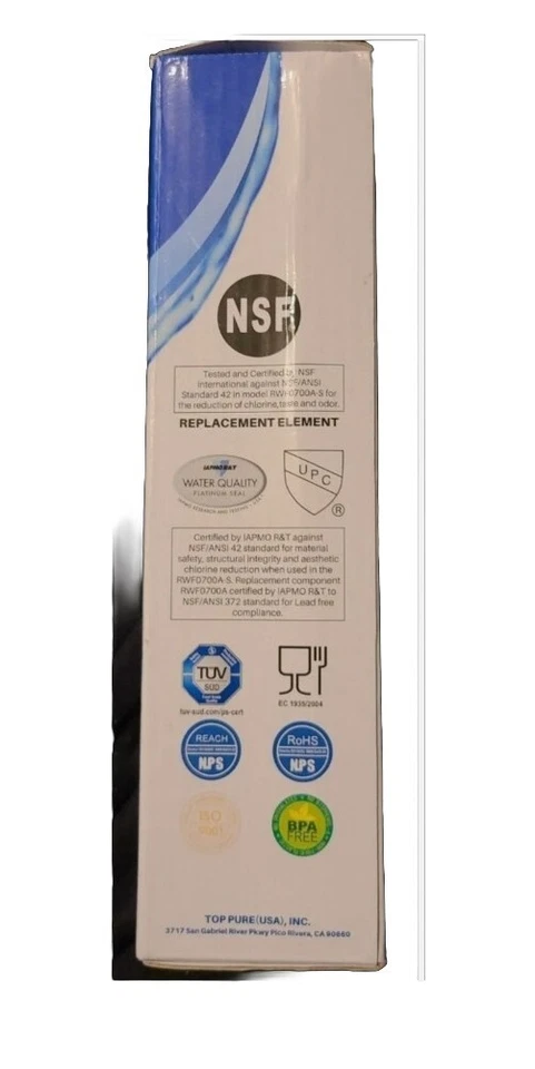 Golden Icepure RWF0700A Refrigerator Water Filter for Samsung Kenmore 1-Pack - Image 2 of 2