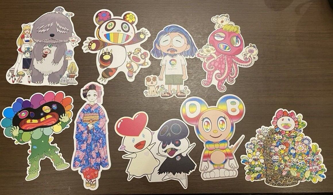 Murakami Takashi Kyoto Mononoke Exhibition Original card Set