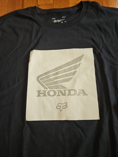 Fox Racing Mens Honda Short Sleeve T-Shirt 100% Premium cotton size XL men's xl - Picture 2 of 6