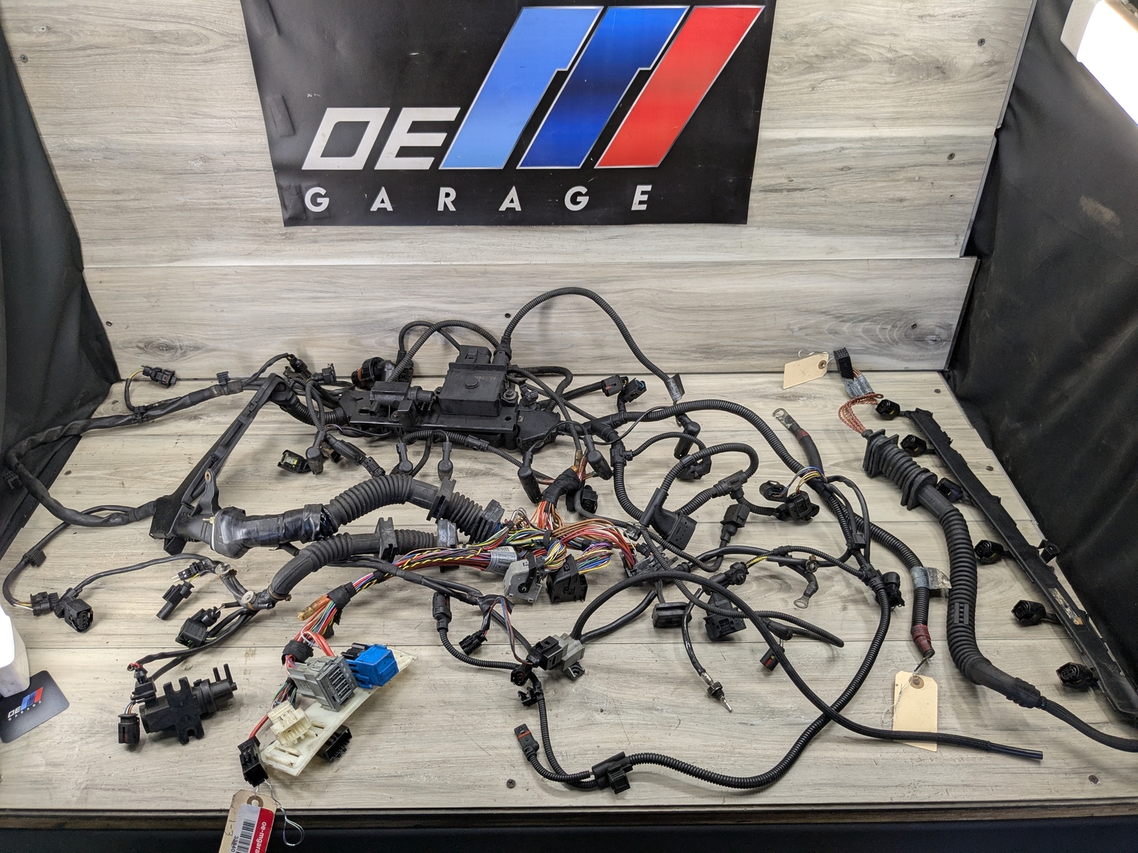 09-10 OEM BMW E70 X5d PRE LCI M57 Engine DIESEL Transmission Wiring Wire Harness