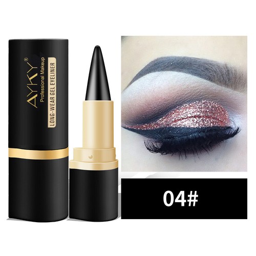 Cool Black Matte Waterproof Eyeliner Gel Stick Quick Dry Eye Liner Pencil # - Picture 15 of 15