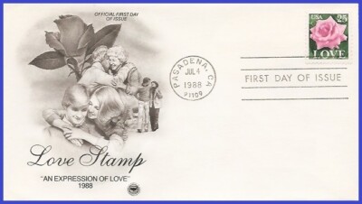 USA3 #2378 U/A PCS ARTCRAFT FDC Love Pink Rose | eBay