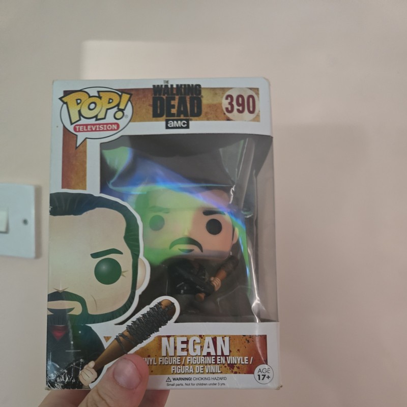 Funko Pop! Vinyl: The Walking Dead Negan 390 (Opened)