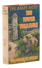 The Tower Treasure by FRANKLIN W. DIXON ~ First Edition ~ 1st HARDY BOYS Mystery