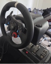 Logitech G29 Racing Steering Wheel Black with Pedals and Wires