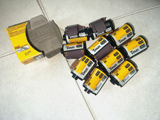 Kodak TMAX 400, 35mm, Black and White, Open Box, Expired 2002, Lot of 10