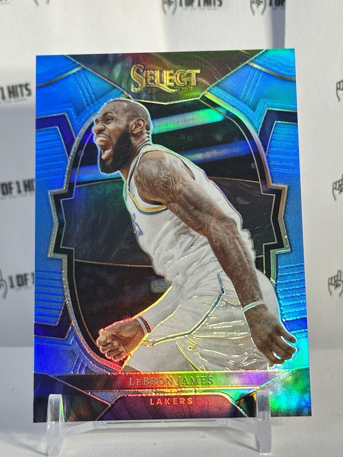 2022-23 Panini Select LeBron James Light Blue /299 Lakers 253 Mint SP