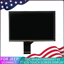 7" LCD Display Touch Screen For 2017-2020 Jeep Compass Radio Navigation Replace