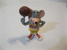 Vintage Chuck E Cheese with Basketball PVC Figure 1986  Pizza Time Theatre