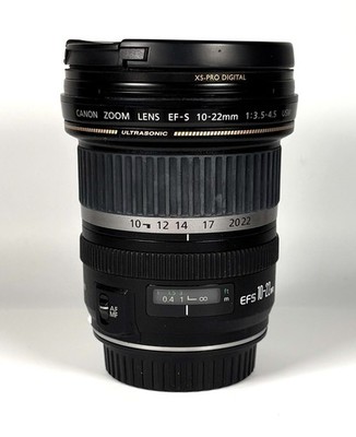 Canon EF-S 10-22mm F/3.5-4.5 USM Wide Angle Zoom Lens in Box