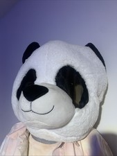 Dan Dee Plush Big Greeter Head Panda Halloween Costume Cosplay Mascot Furry Mask