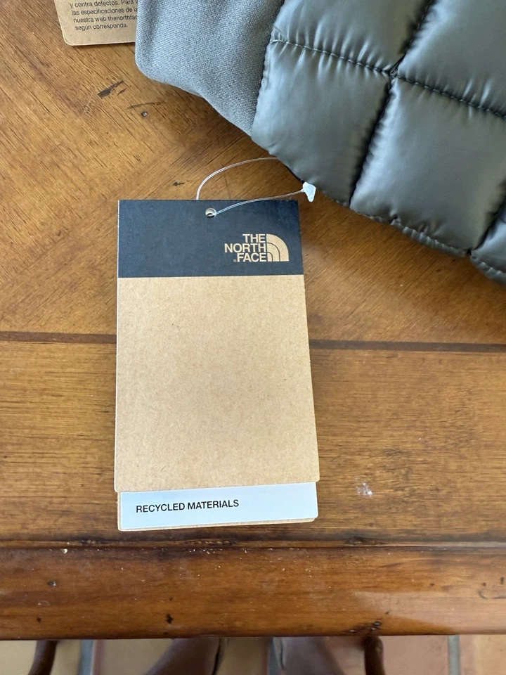 Guantes aislantes ThermoBall The North Face para hombre ¡¡Nuevos!! Verde topo L Foto 3 de 4