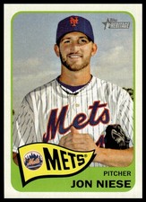 2014 Topps Heritage Jon Niese #186