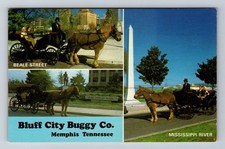 Memphis TN-Tennessee Bluff City Buggy Company Vintage Postcard Standard Post PC