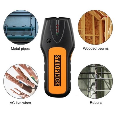 3 in1 Sucher Holz Bolzen Metalldetektor Rohr Draht Sensor Wandscanner Elektro LCD