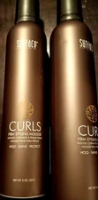 2x Surface Hair Curls Firm Styling Mousse, 8 Oz Each. Hold,Shine,Protect